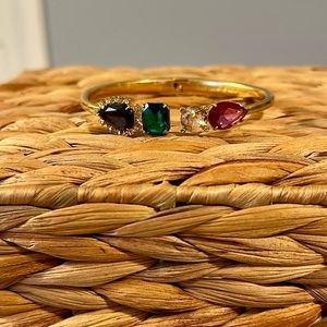 GUC Kate Spade Cut Gem Cuff Bracelet